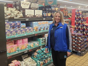 Louise Rose is celebrating 25 years with Aldi