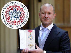 Supporting image for story: Stafford-educated design guru Sir Jony Ive creates King's coronation emblem  