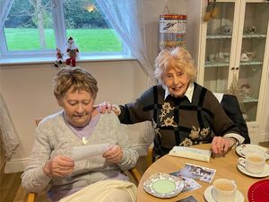 Supporting image for story: Friends of 70 years reunited at Wolverhampton care home
