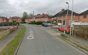 Police were called to Chestnut Avenue in Oswestry. Photo: Google
