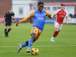 Supporting image for story: Kabia off the mark amid lack of attacking options - the Shrewsbury debrief