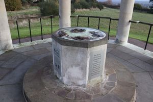 Part of a war memorial which was vandalised last month has now been replaced at Barr Beacon
