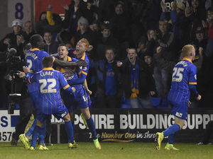 Supporting image for story: A night for heroes at Shrewsbury Town