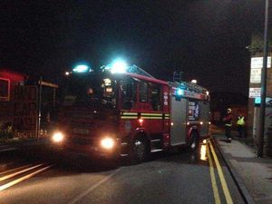 Supporting image for story: 20 firefighters tackle scrapyard and pub blaze