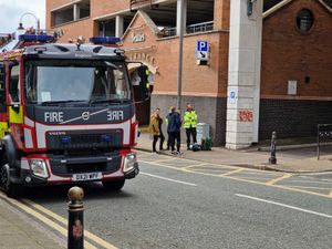 Emergency services at the scene