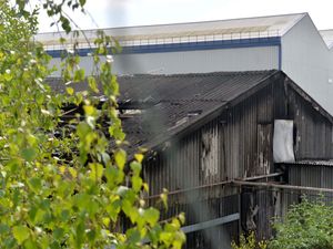 Supporting image for story: Investigation begins after blaze at derelict Dudley factory