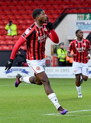 Daniel Kanu netted his 11th goal of the season.