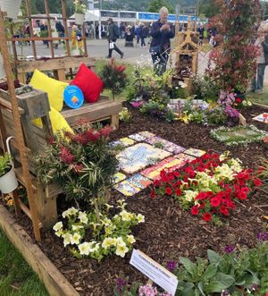 The gardening club’s award-winning garden design

