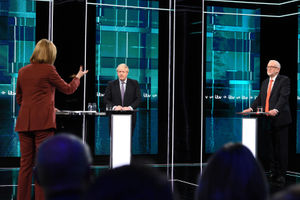 The first debate of the election campaign was broadcast on ITV last night