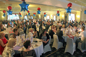 Contenders and their guests enjoy the evenings celebrations at the award ceremony, held at the Lion Quays Hotel and Resort