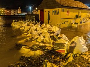 Supporting image for story: Storm Barra arrives, bringing rain, 70mph winds, and threat of disruption