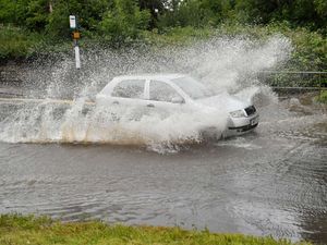 Supporting image for story: How to drive safely during heavy rain