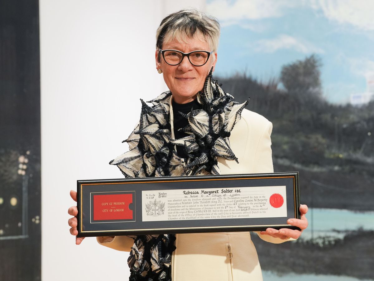 Royal Academy&rsquo;s first female president given Freedom of the City of London