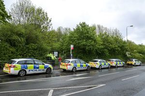 Emergency services at the scene in Willenhall. Photo: SnapperSK