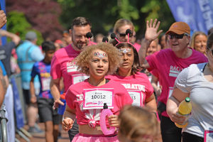 The Cancer Research UK Race for Life (5k) in West Park, Wolverhampton.