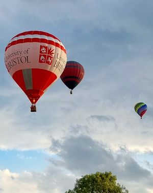 Pictures of balloons taken at the fiesta by Jase Garton before during the afternoon