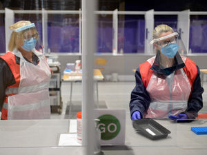 Supporting image for story: Behind the scenes: Telford theatre steps into new role as rapid Covid test site