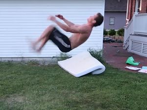 Supporting image for story: This guy mastering a back-flip in six hours will inspire you to overcome your deepest fears