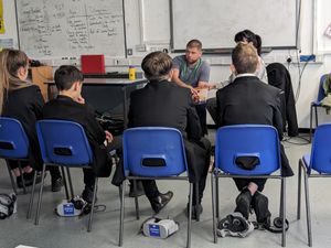 Supporting image for story: 'Carry this for me?': Watch as students sit through violent encounter in virtual reality knife initiative