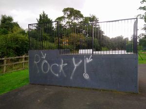 Supporting image for story: Attempted bin fire, graffiti and other damage as vandals strike at town's park