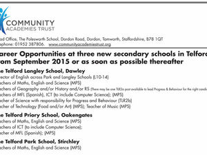 Supporting image for story: Parents' anger over 'secret' rebrand of failing Telford academies