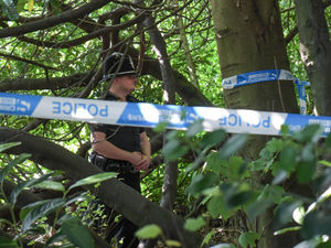 Supporting image for story: Forensic police searching Handsworth cemetery over woman's remains found in suitcases