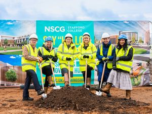 Supporting image for story: College celebrates construction milestone with groundbreaking ceremony