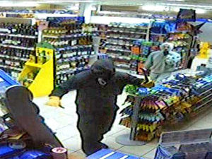 Supporting image for story: Caught on CCTV: Shropshire petrol station terror raid pair jailed