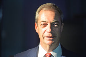 Nigel Farage visited Dudley as part of his GB News show 'Farage at Large'
