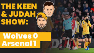 Supporting image for story: Keen & Judah Show - Two up and four down vs Arsenal