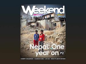 Supporting image for story: In this Weekend: Nepal's recovery one year on from quake, charity challenges and cricketer Ian Bell