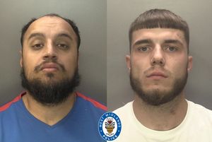 (L-R) Ikram Hussain and Jack Clark