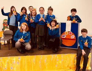 Supporting image for story: Youngsters spread Christmas cheer in West Felton