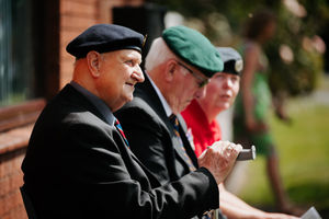 Armed Forces Day ceremony at Shifnal Village Hall