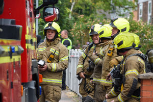 A severe fire broke out in a flat in a 11-storey tower block in Edgbaston. Photo: Snapper SK