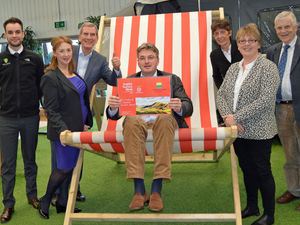 Supporting image for story: MP takes the chair to promote Shropshire tourism
