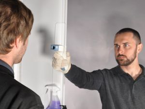 Supporting image for story: Shropshire firm makes Covid-19 health check station