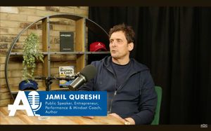 Jamil Qureshi, guest of episode 100. 