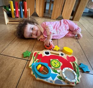 Specialist sensory toys from Newlife help children like Isabelle to learn and develop