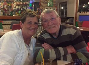 Owen with his wife Nellie Beirne