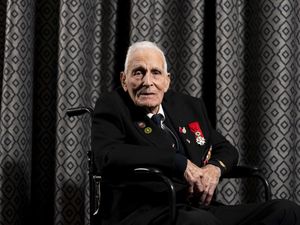 Supporting image for story: Veteran, 99, recalls ‘unbelievable’ sight of ships sailing to Normandy on D-Day