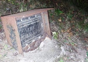 Plaque commemorating West Midlands location for the filming of the Italian Job movie 