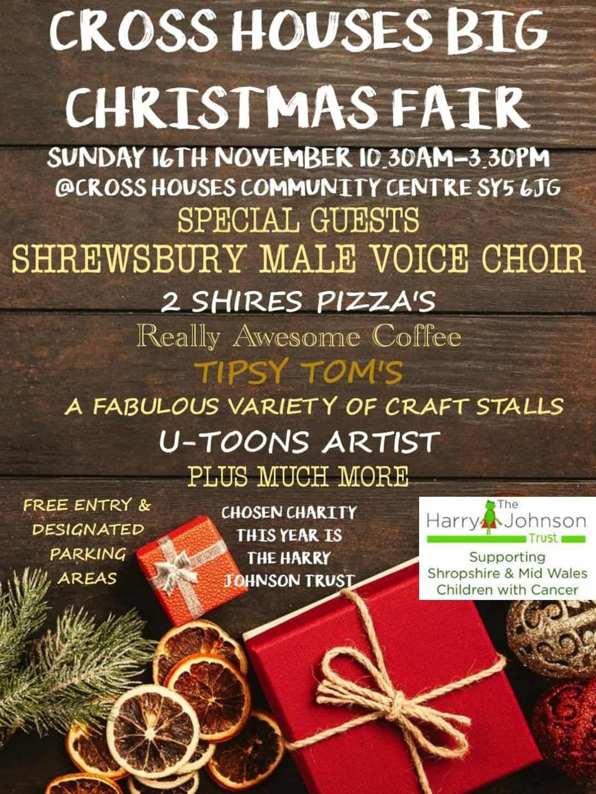Cross Houses Big Christmas Fair is back!