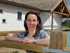 Charlotte Hollins of the Fordhall Community Land Initiative