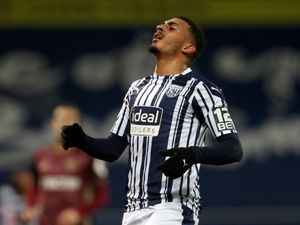 Supporting image for story: West Brom striker Karlan Grant out after suffering broken foot