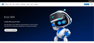 Screengrab of the website for Playstation. Disruption affecting Amazon Web Services (AWS) has led to a spike in reported outages across a wide variety of internet services including for HMRC, Zoom and Snapchat. Photo credit: Playstation/PA Wire