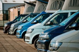 Lined up and ready to go