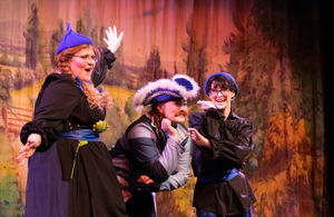 Ella (Mim Emmas), Squire (Jessica Emmas) and Sam (Robin James)