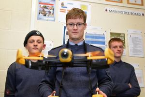 Bridgnorth Cadets got their hand on drones