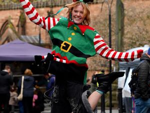 Supporting image for story: 15 brilliant pictures of the 'bigger and brighter' than ever Newport Christmas lights switch on